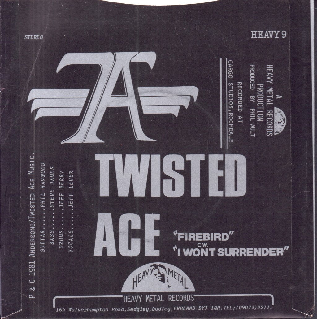 Twisted Ace - Firebird - 7 Inch