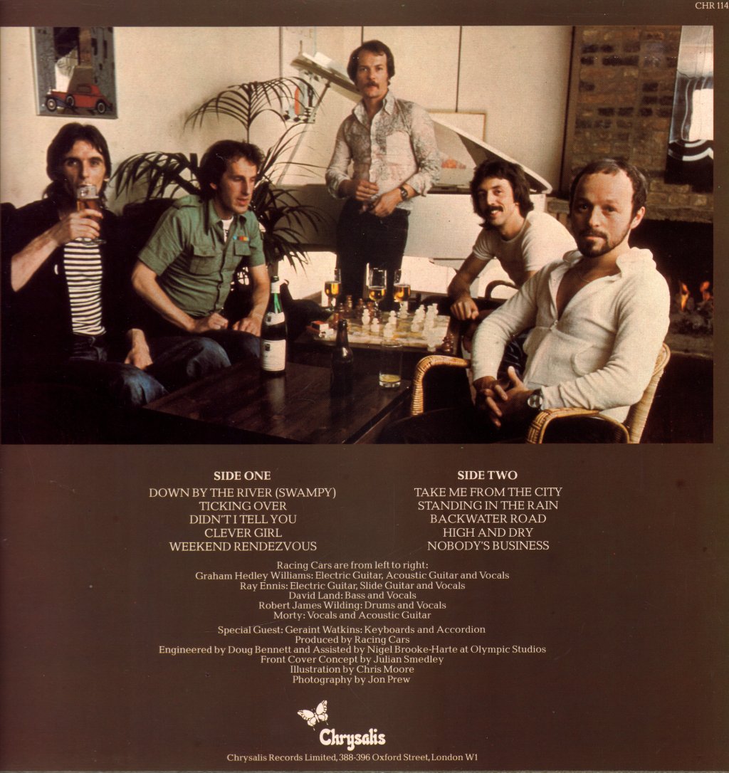 Racing Cars - Weekend Rendezvous - Lp