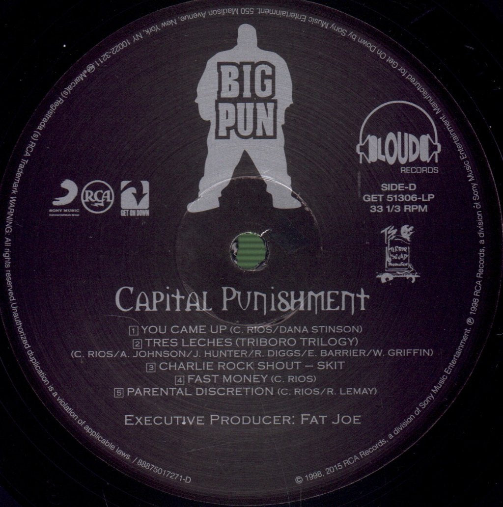 Big Pun - Capital Punishment - Double Lp