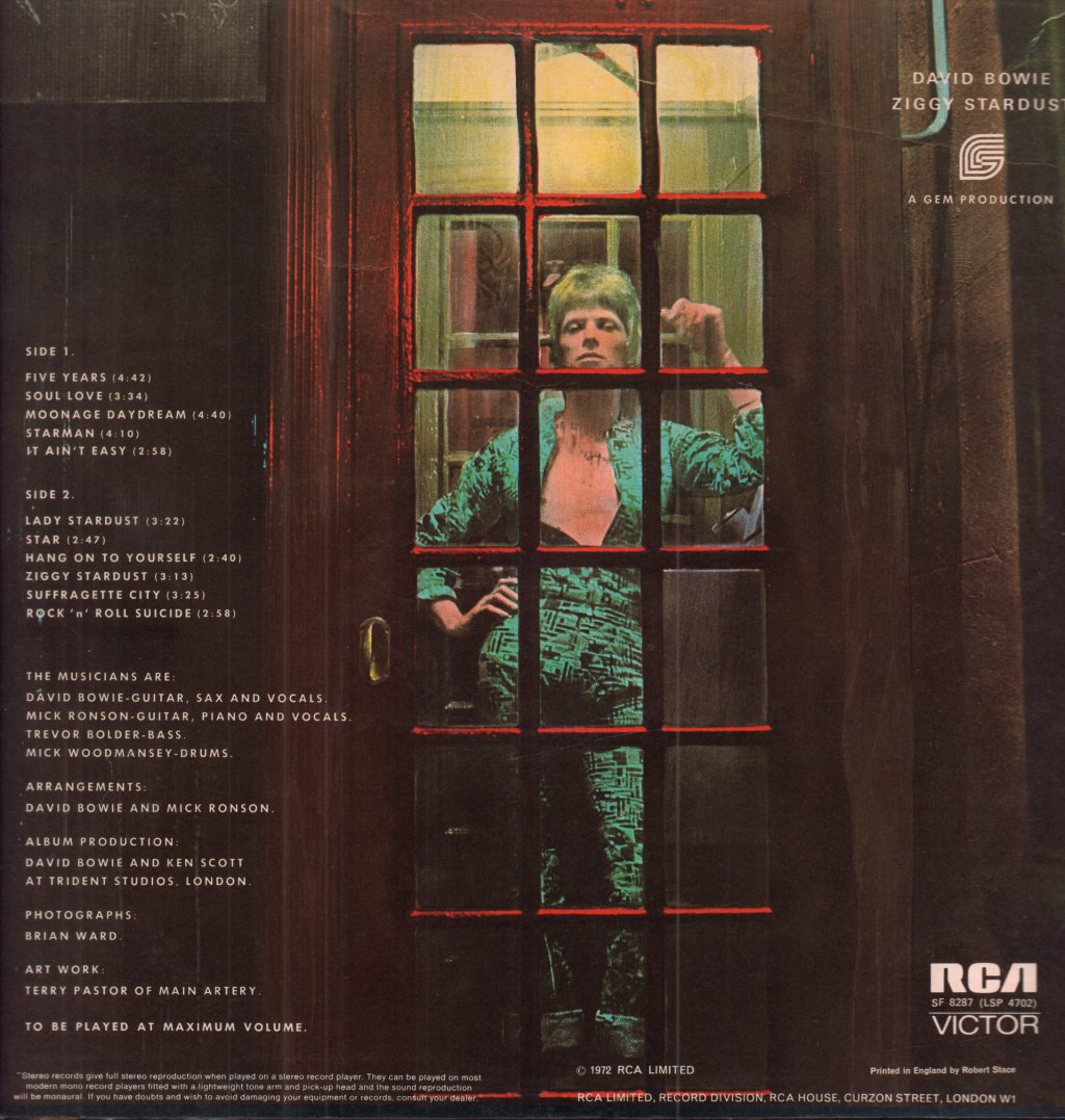 David Bowie - Ziggy Stardust - Lp