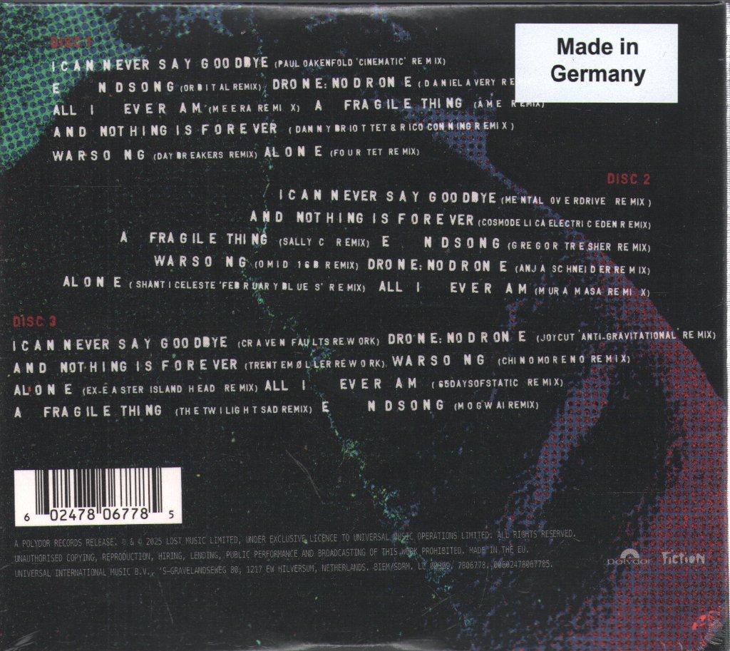 Cure - Mixes of A Lost World - Triple Cd