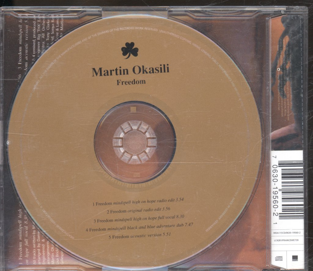Martin Okasili - Freedom - Cd