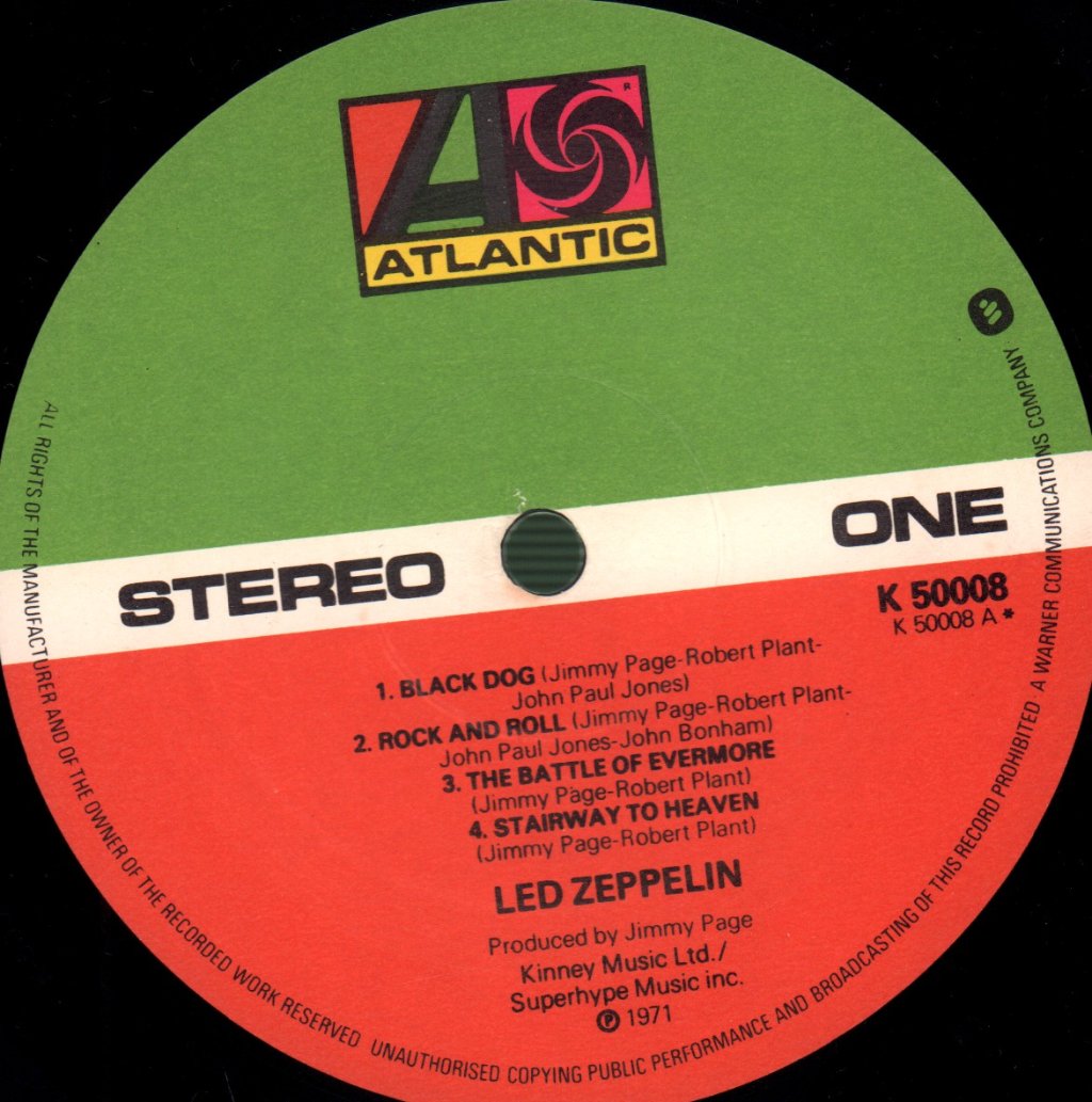 Led Zeppelin - Iv - Lp