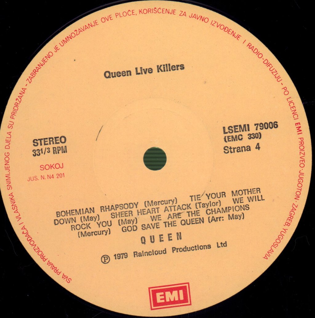 Queen - Live Killers - Double Lp