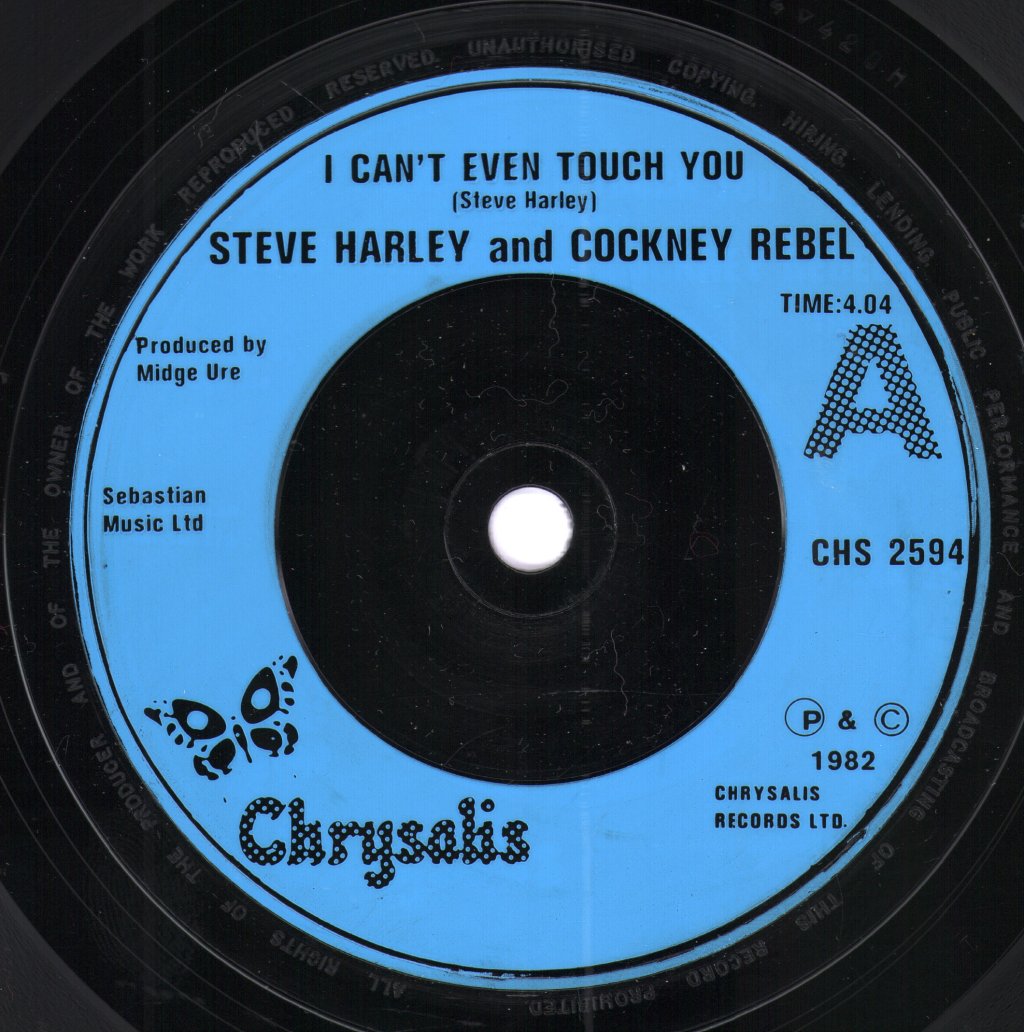 Steve Harley And Cockney Rebel - I Can't Even Touch You - 7 Inch