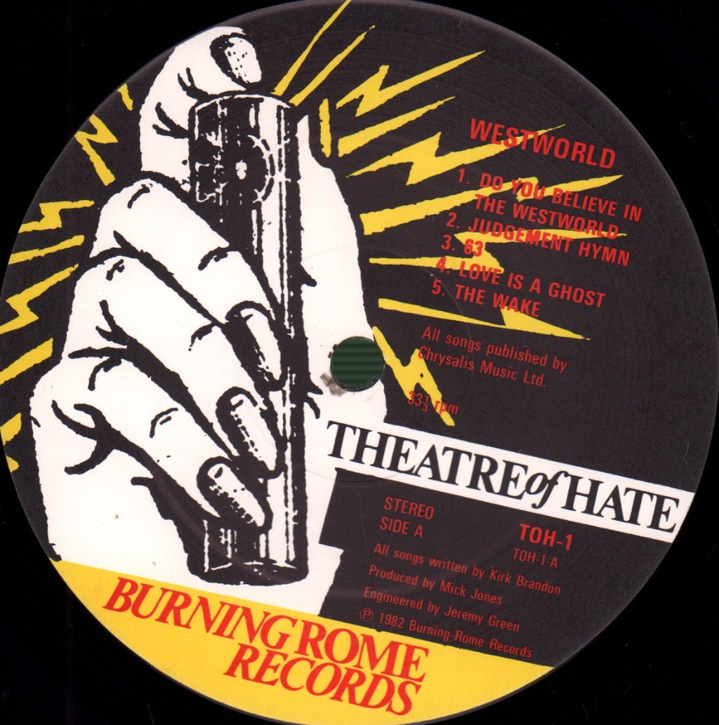 Theatre Of Hate - Westworld - Lp