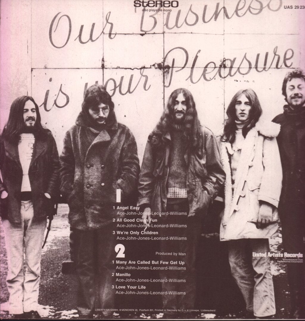 Man - Do You Like It Here Now (Are You Settling In Alright) - Lp