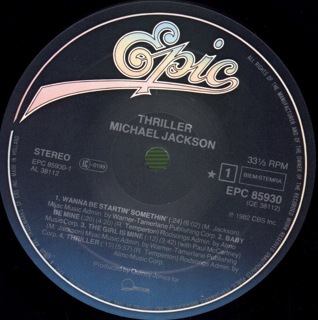 Michael Jackson - Thriller - Lp