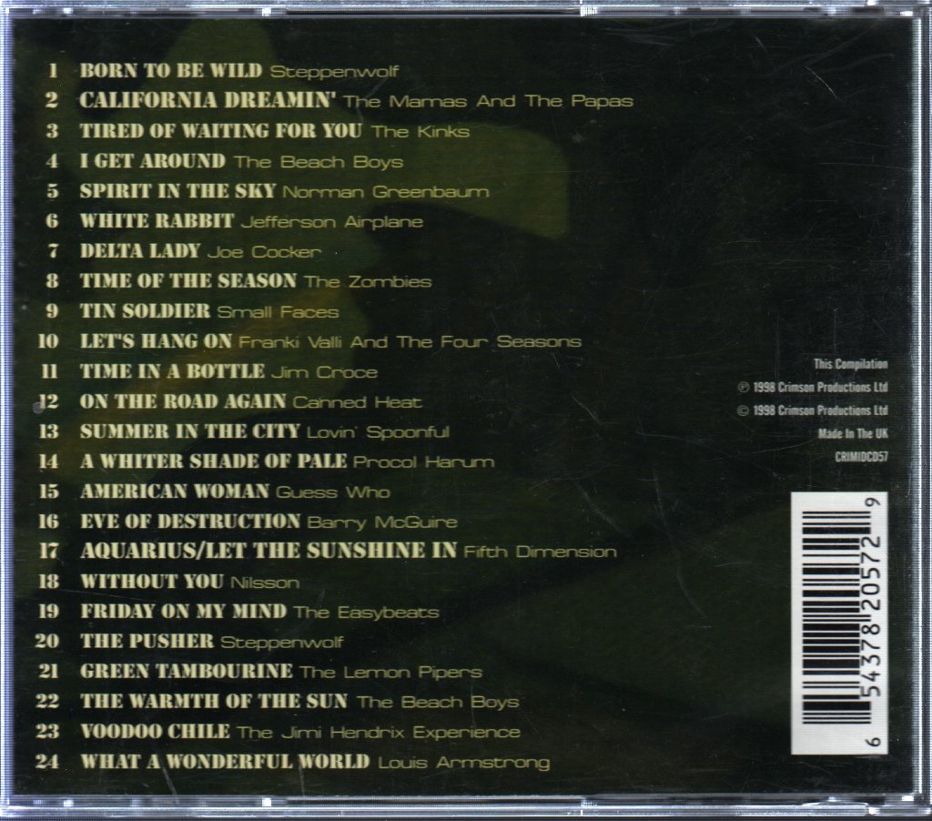 Good Morning Vietnam - A Soundtrack To The 60'S - Cd