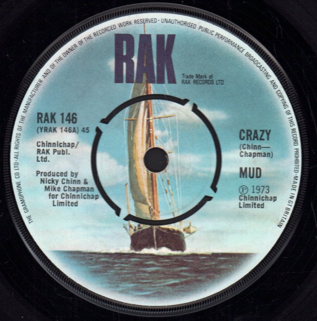 Mud - Crazy - 7 Inch