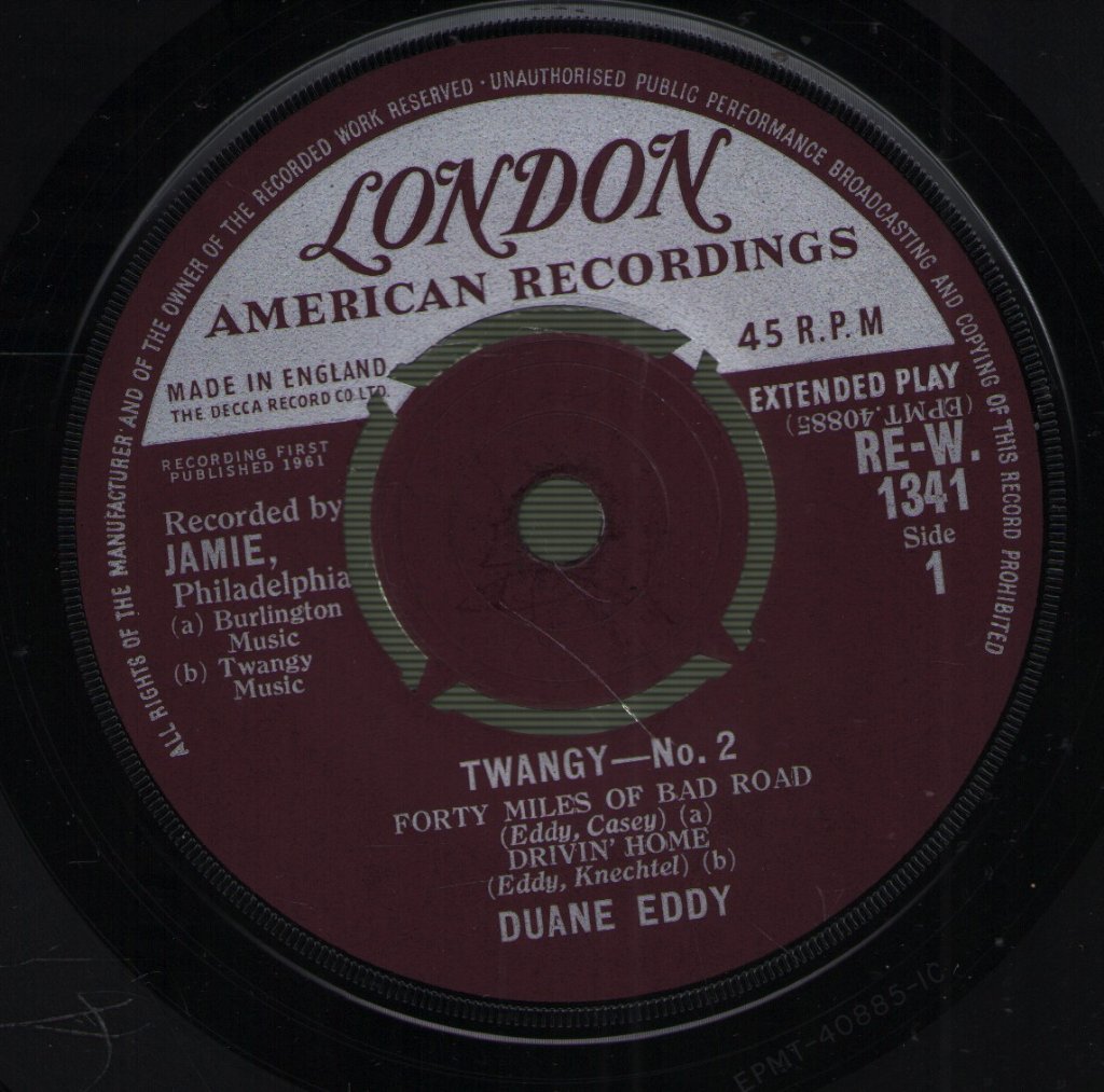 Duane Eddy - Twangy - No.2 - 7 Inch