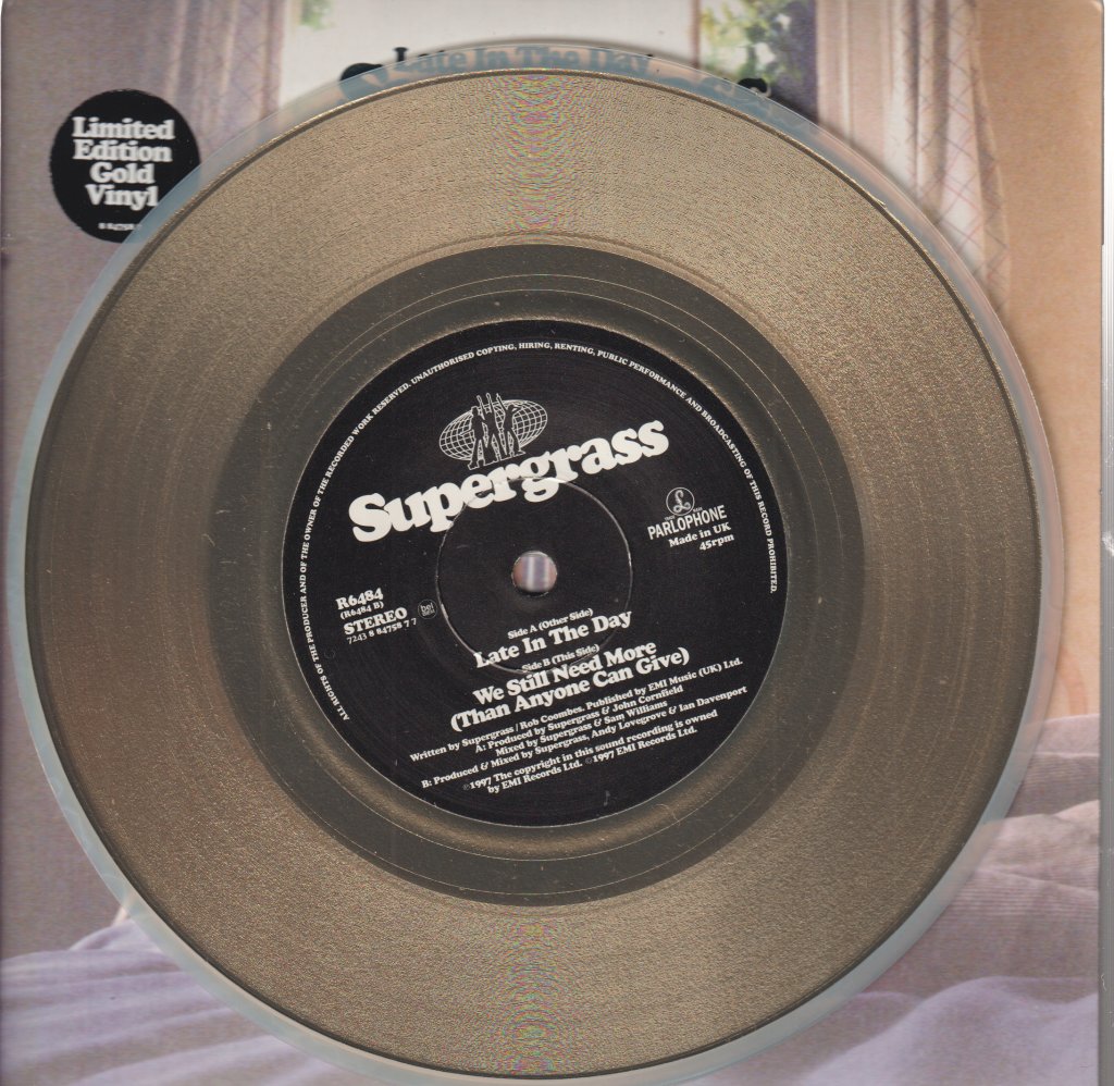 Supergrass - Late In The Day - 7 Inch