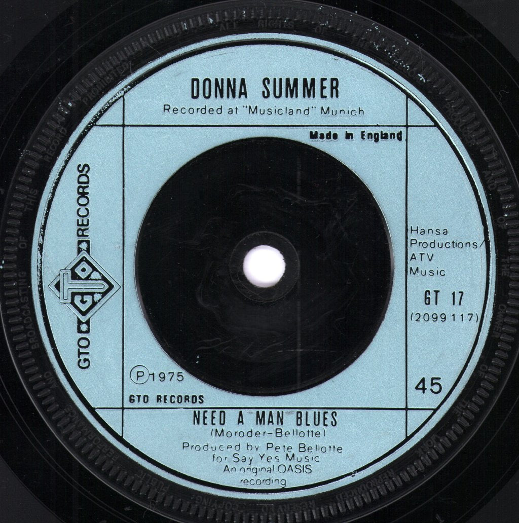 Donna Summer - Love To Love You Baby - 7 Inch