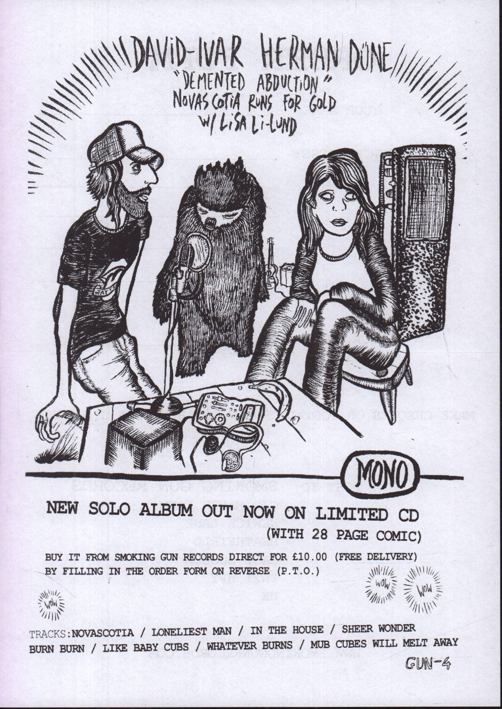 Jack Laissezfaire Lewis - Hero Worship And The Animals We Love - 7 Inch