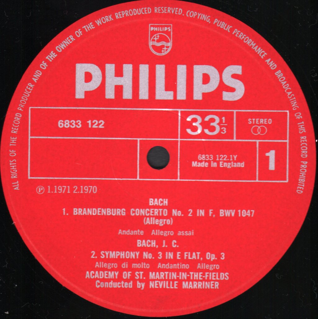 Neville Marriner / Academy Of St. Martin In The Fields - Academy Con Amore - Lp