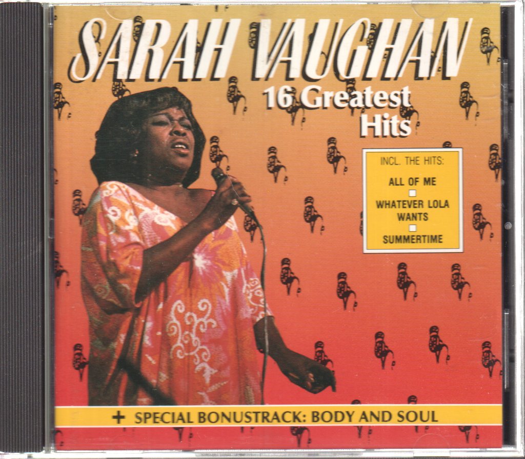 Sarah Vaughan - 16 Greatest Hits - Cd
