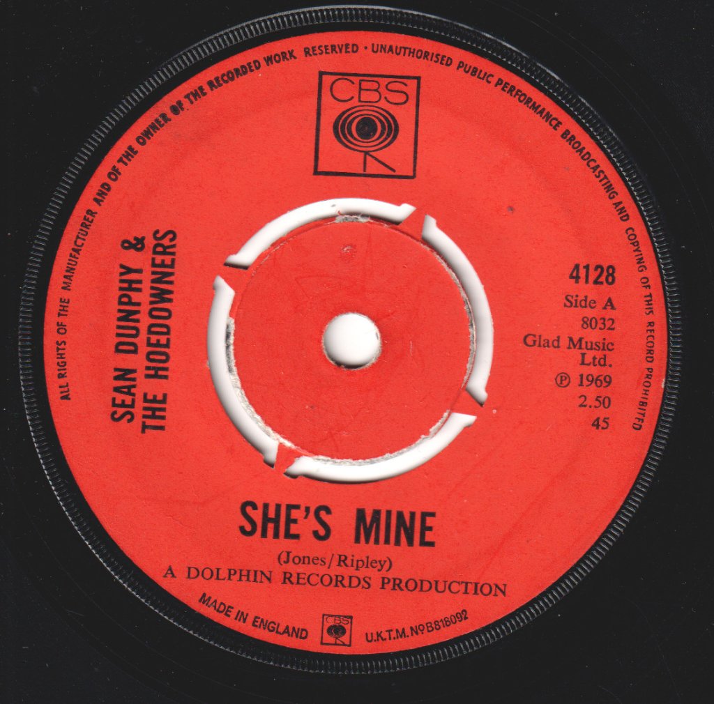 Sean Dunphy And The Hoedowners - She's Mine - 7 Inch