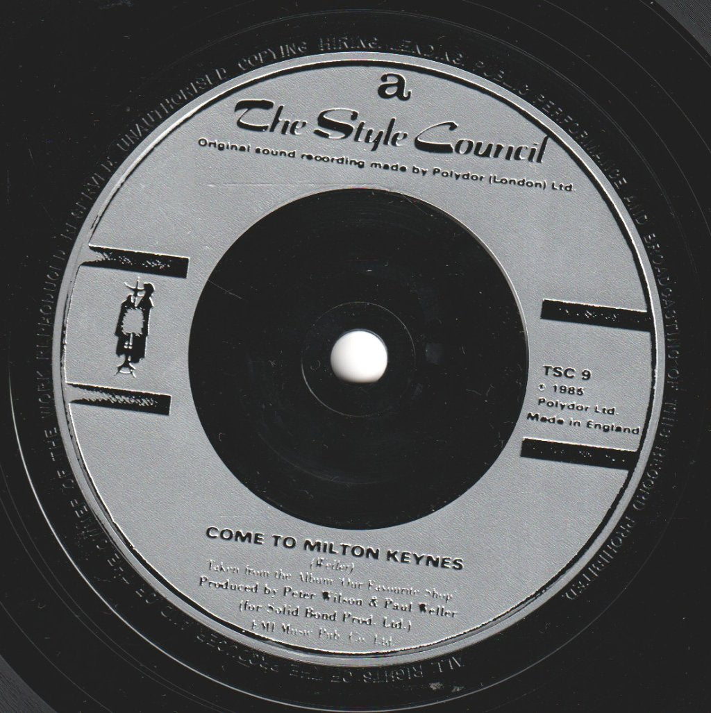 Style Council - Come To Milton Keynes - 7 Inch