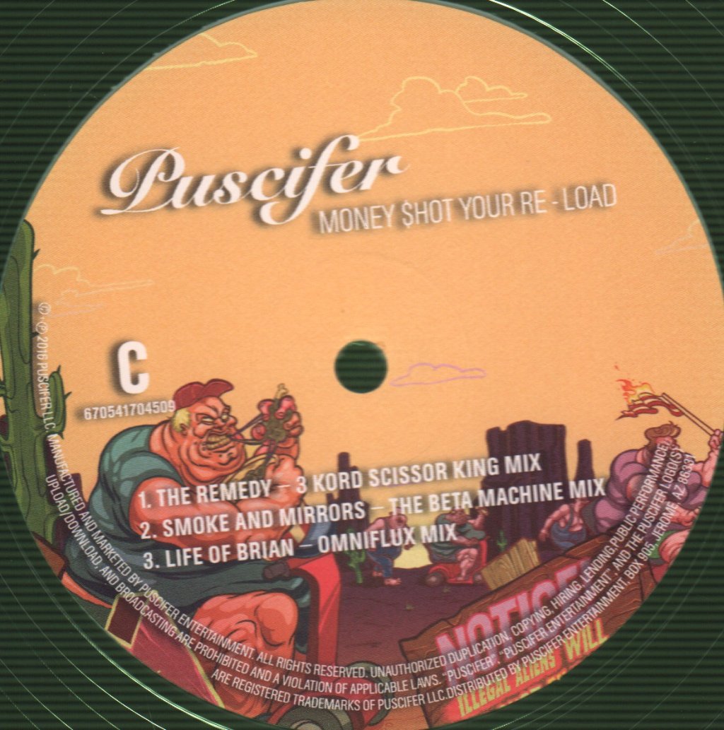 Puscifer - Money Shot Your Re-Load - Double Lp