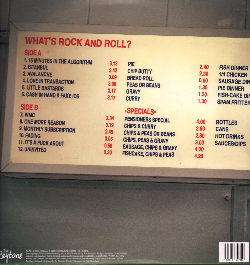 Reytons - What's Rock And Roll? - Lp