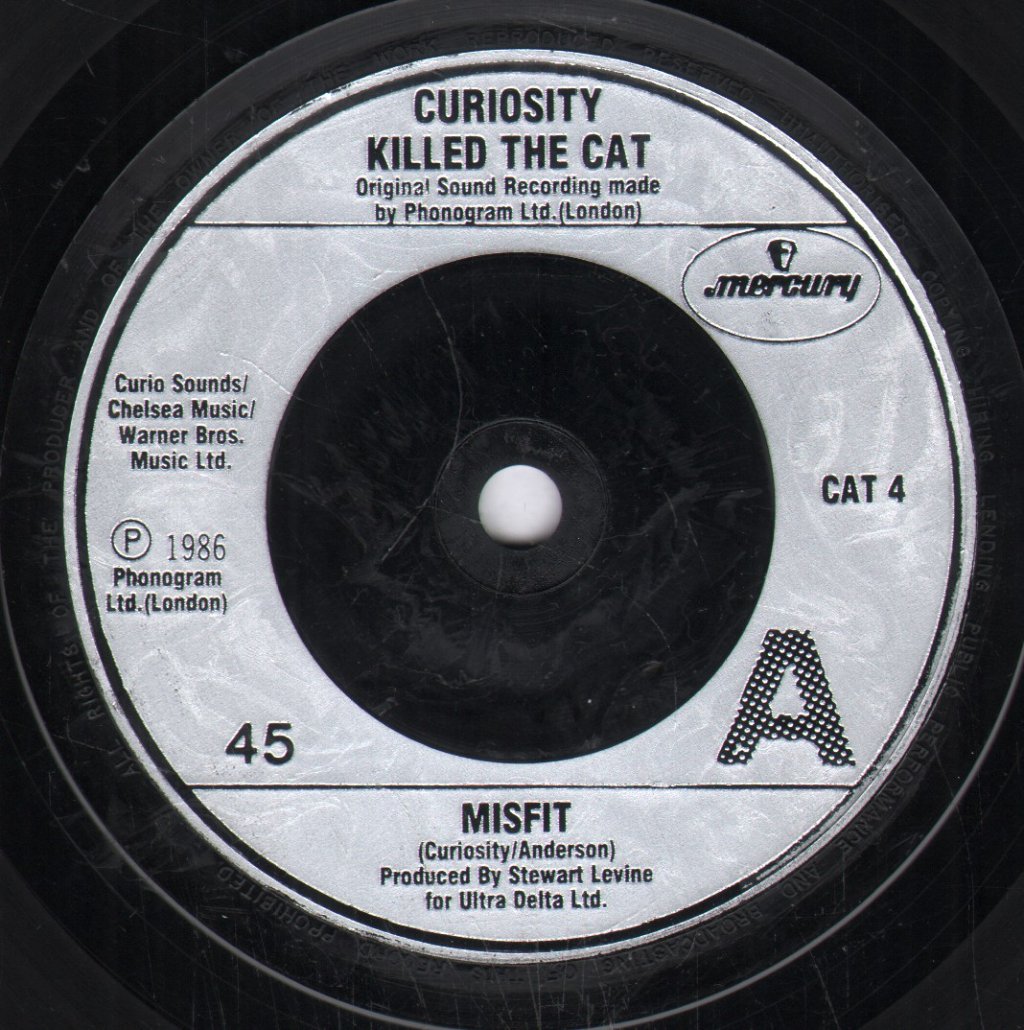 Curiosity Killed The Cat - Misfit - 7 Inch