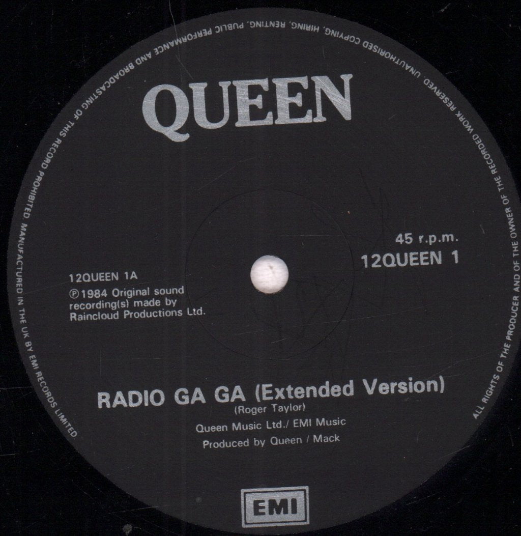 Queen - Radio Ga Ga - 12 Inch
