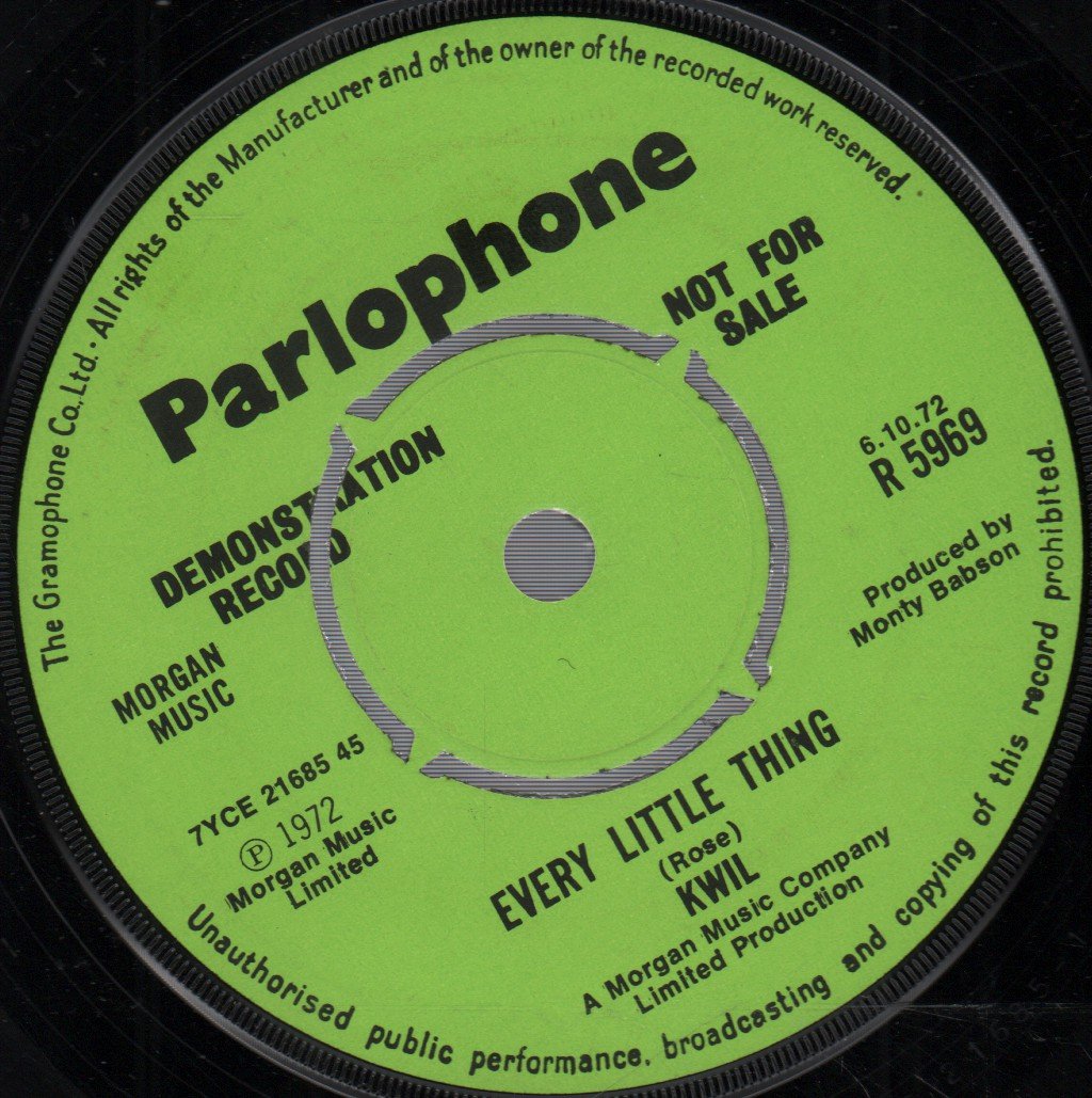 Kwil - Spent The Rent - 7 Inch