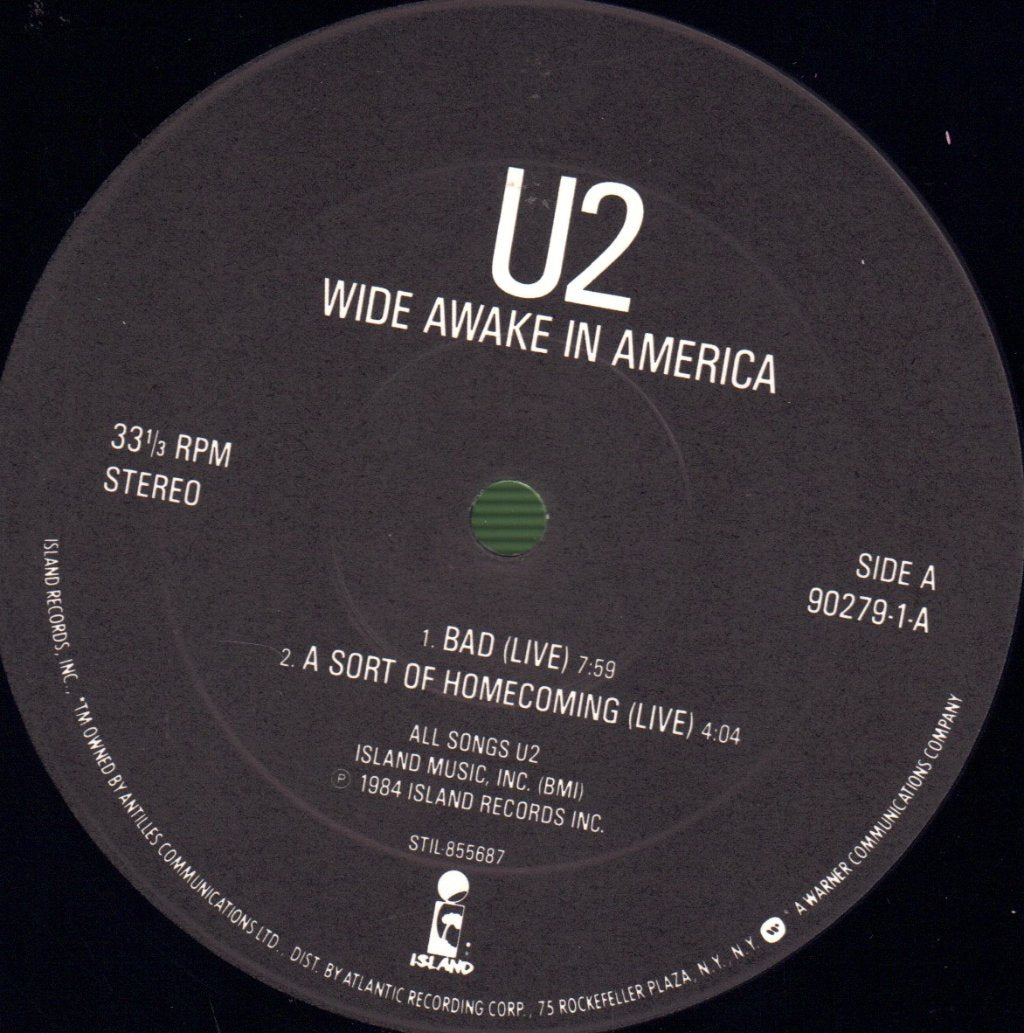 U2 - Wide Awake In America - 12 Inch