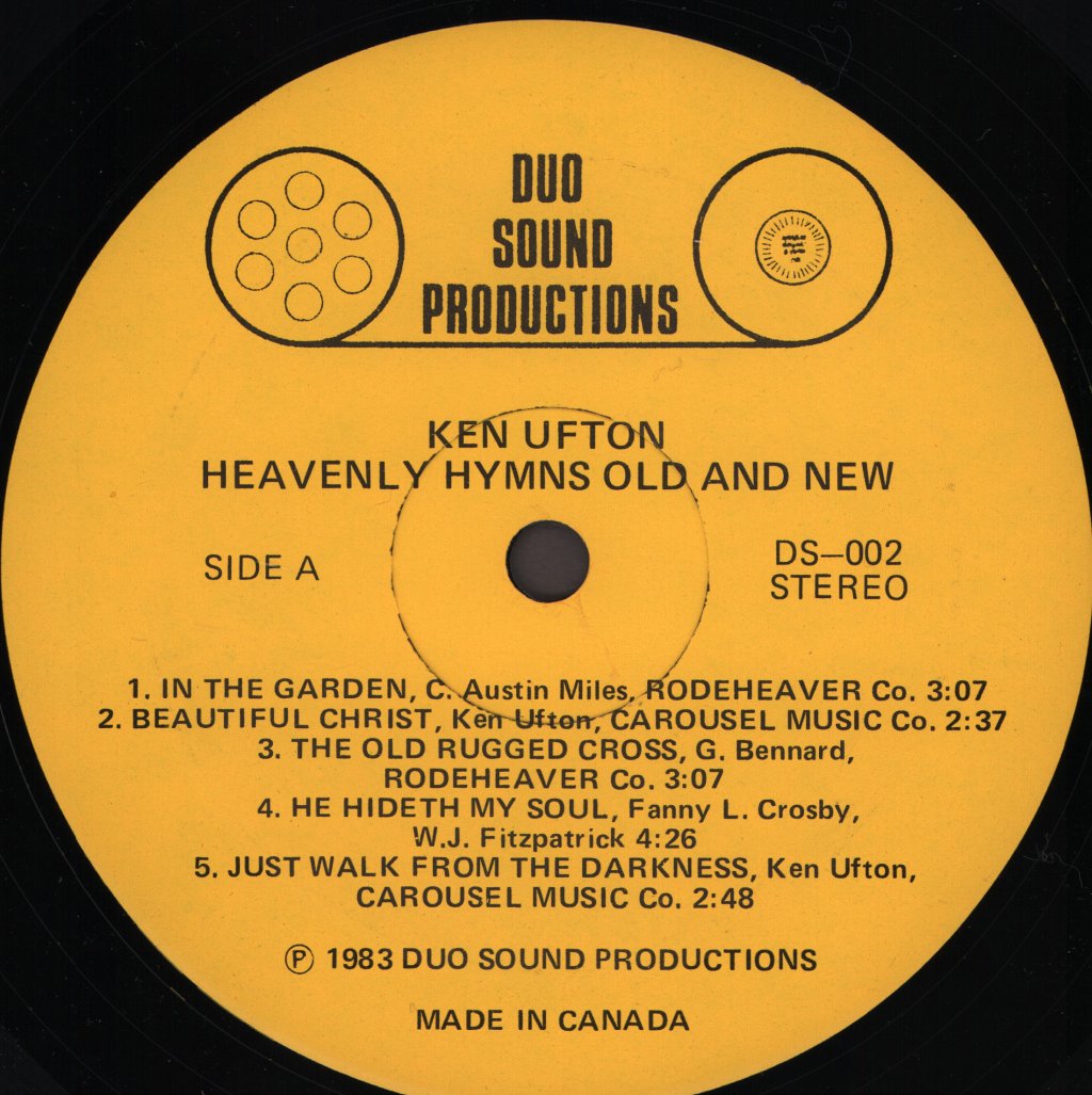 Ken Ufton - Heavenly Hymns - Old And New - Lp