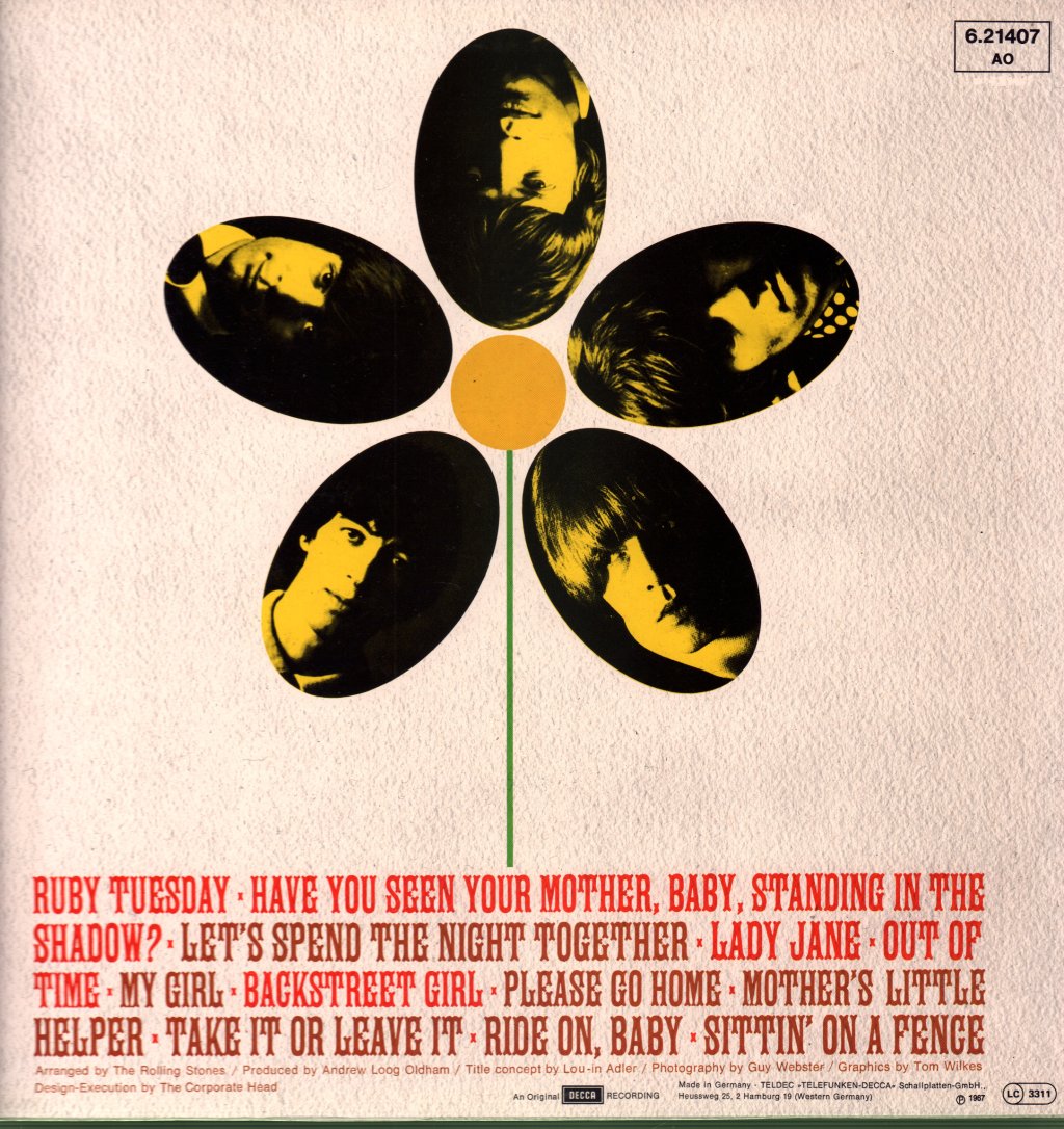 Rolling Stones - Flowers - Lp