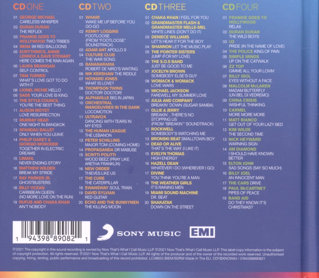 Various Artists - Now Yearbook '84 - Cd Set