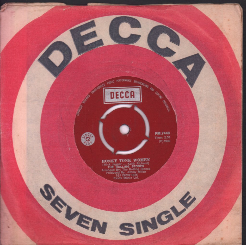 Rolling Stones - You Can't Always Get What You Want - 7 Inch