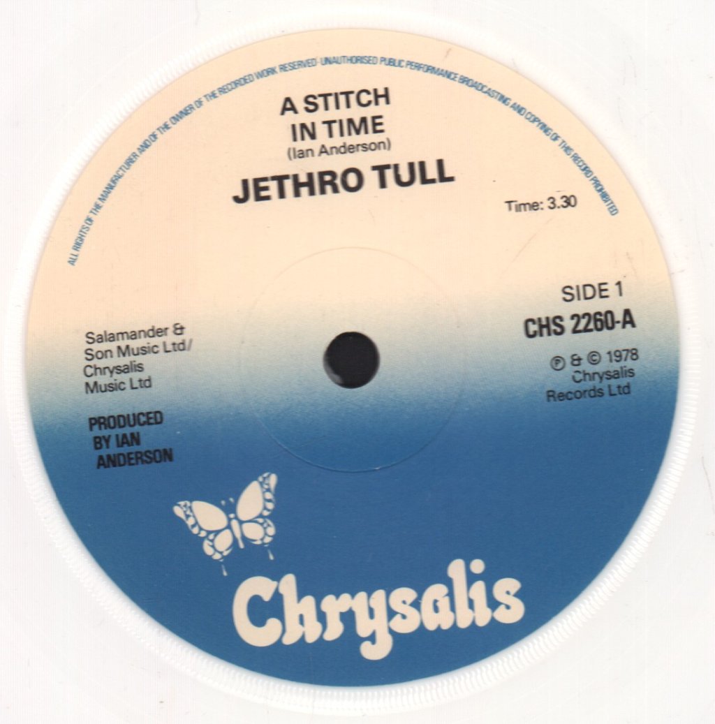 Jethro Tull - A Stitch In Time - 7 Inch