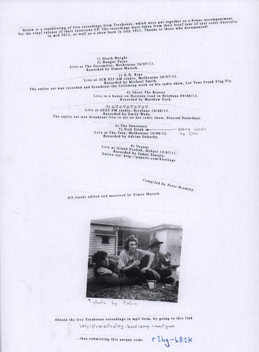 Treehouse - Interzone - Lp