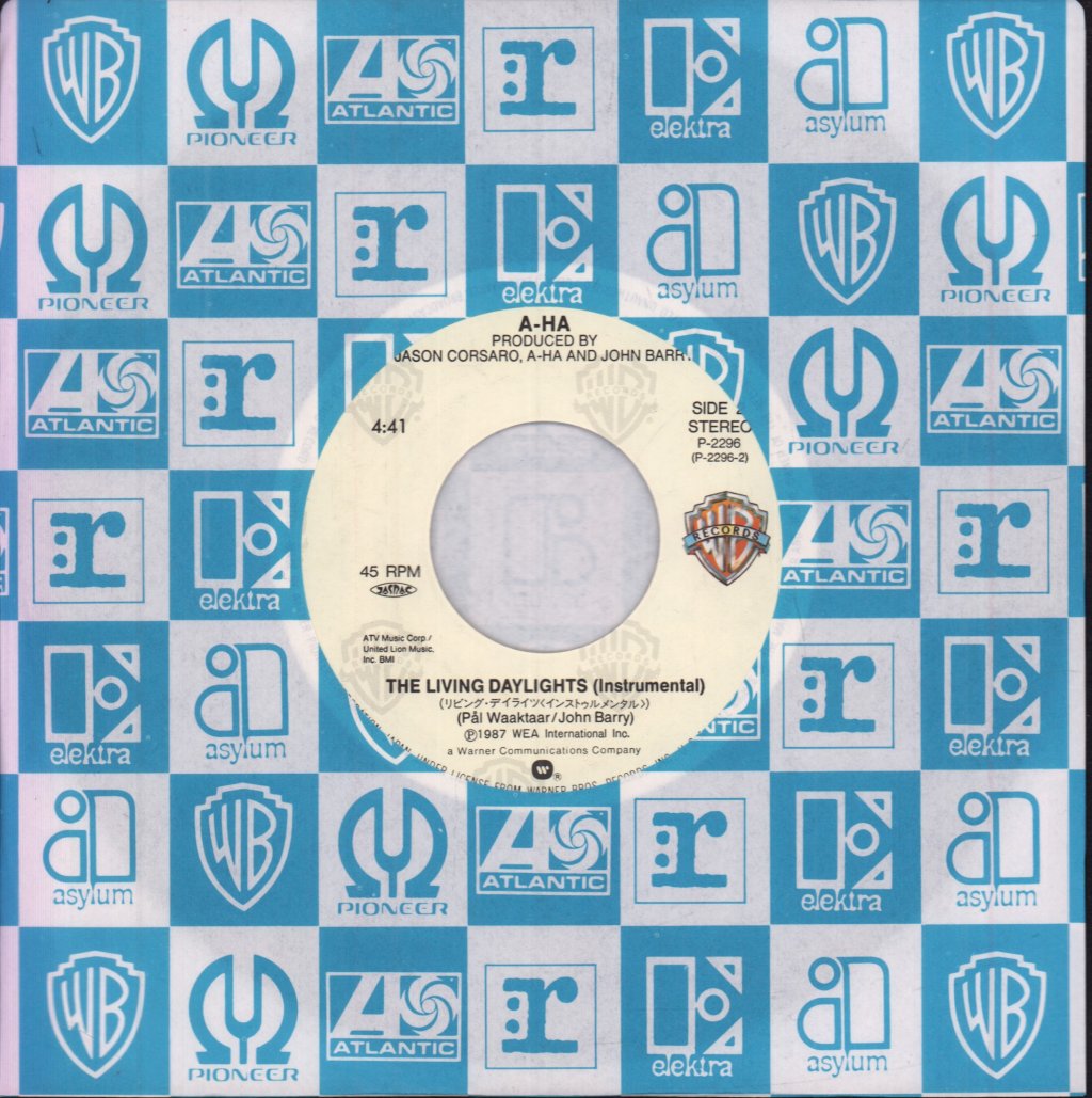 A-Ha - Living Daylights - 7 Inch