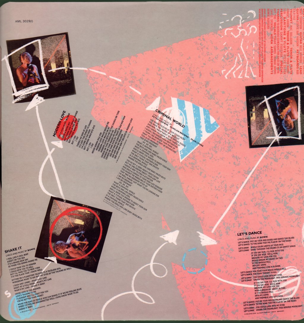 David Bowie - Let's Dance - Lp