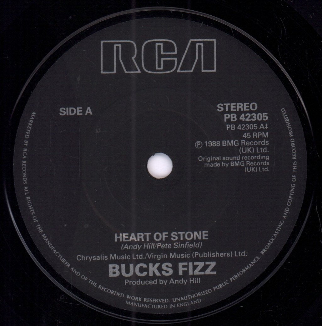 Bucks Fizz - Heart Of Stone - 7 Inch