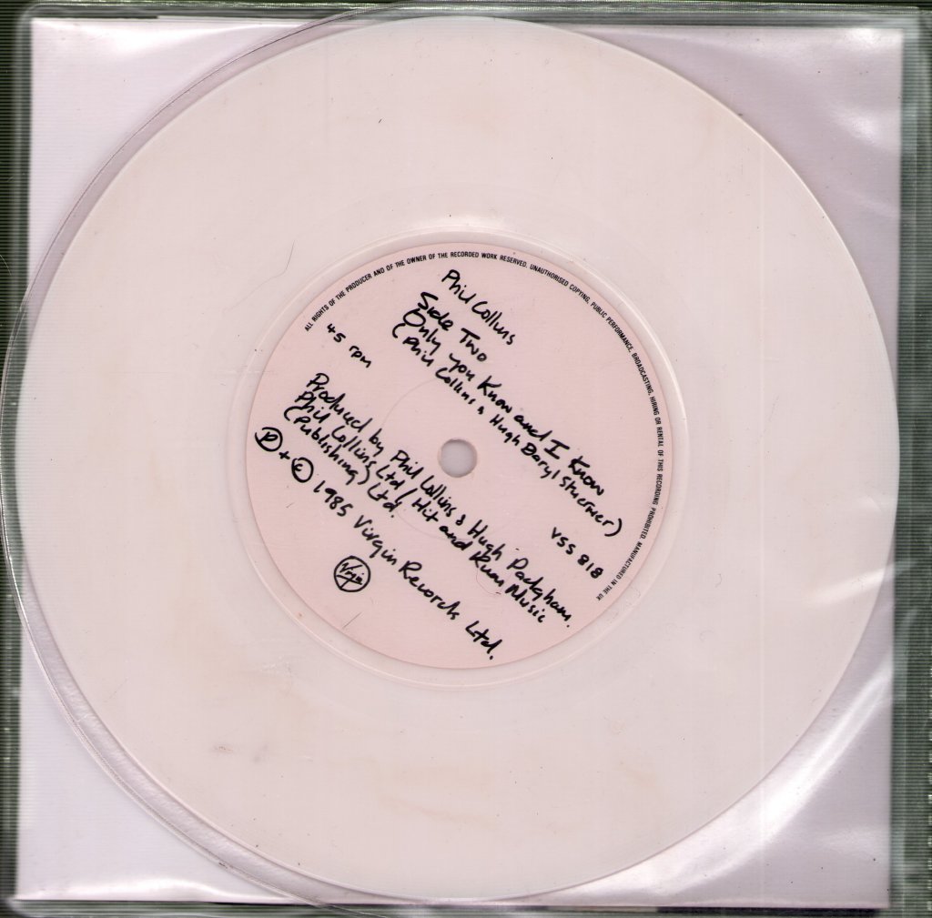 Phil Collins And Marilyn Martin - Separate Lives - 7 Inch
