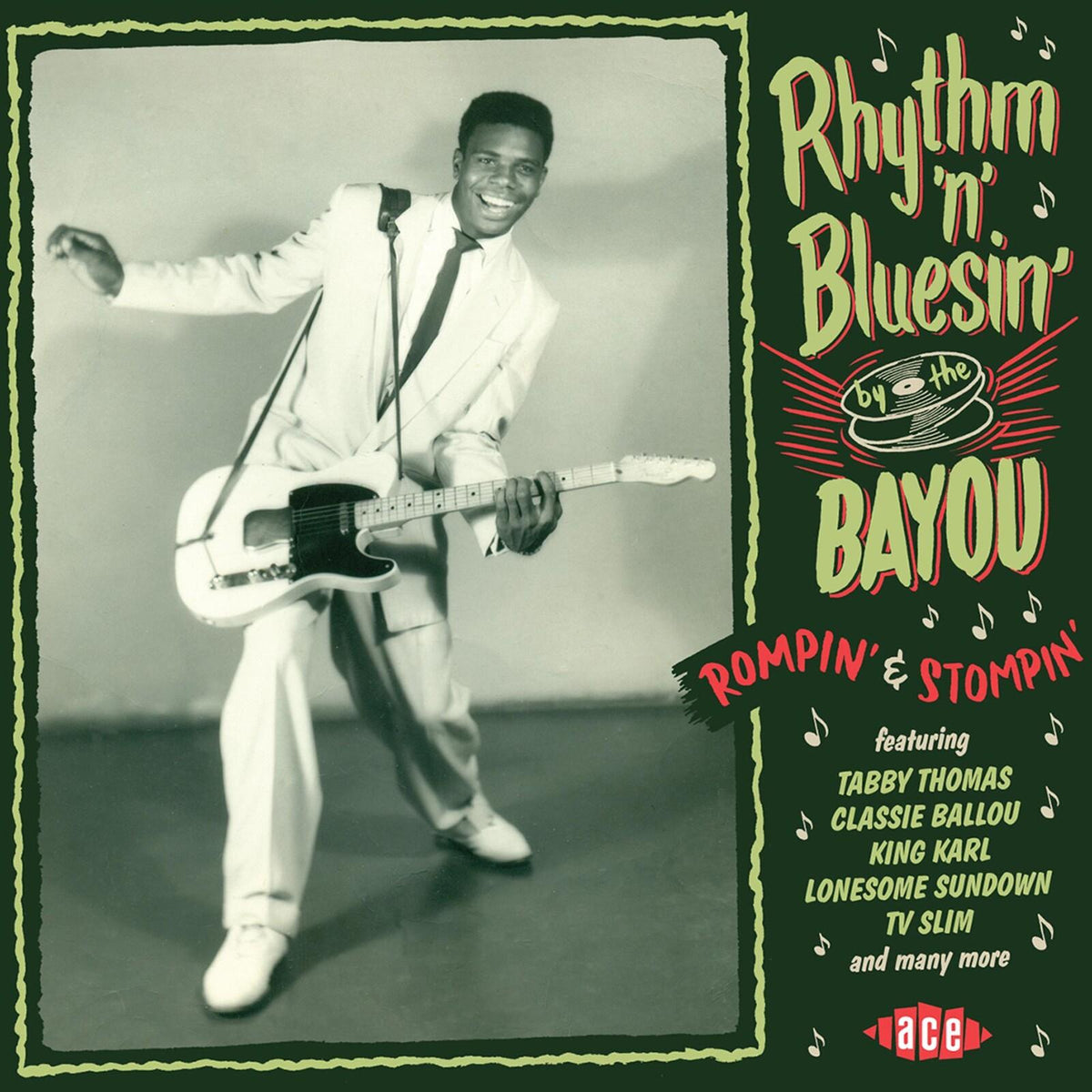 Various Artists - Rhythm 'n' Bluesin' By the Bayou Rompin' & Stompin' - Cd
