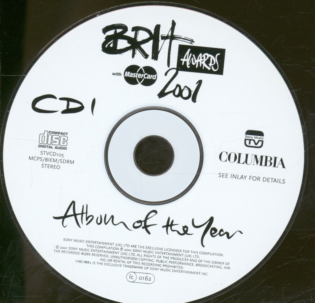 Various Artists - Brit Awards 2001 - Double Cd