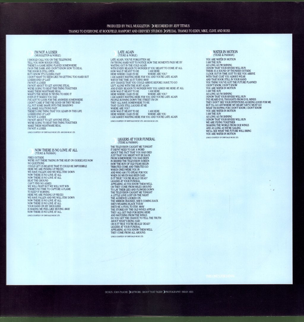 Judie Tzuke - Shoot The Moon - Lp