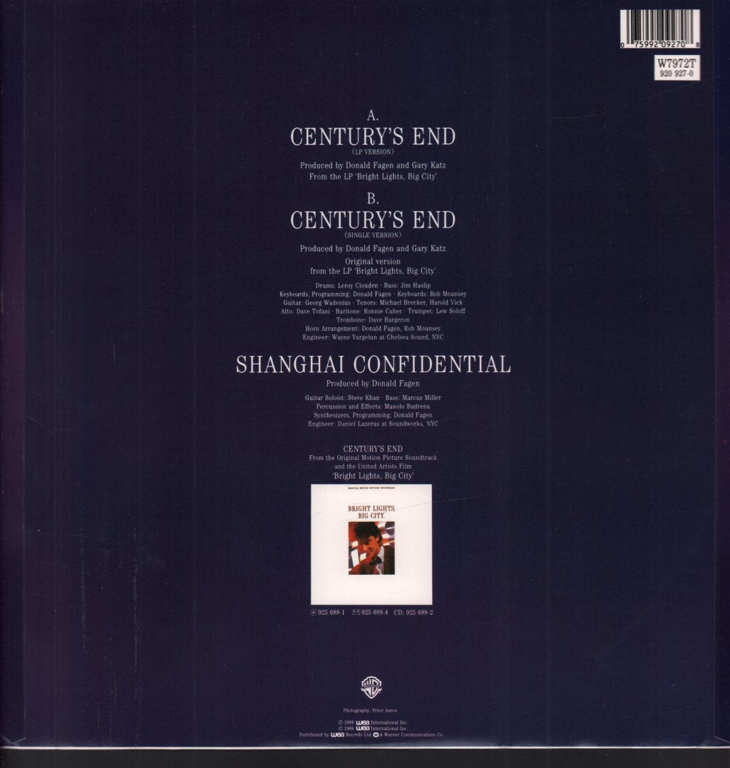 Donald Fagen - Century's End - 12 Inch