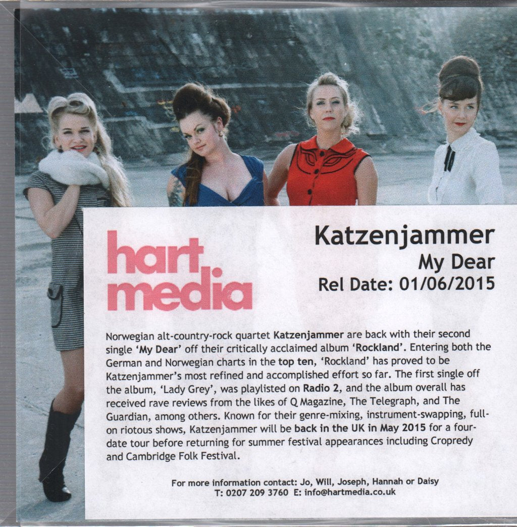 Katzenjammer - My Dear - Cdr