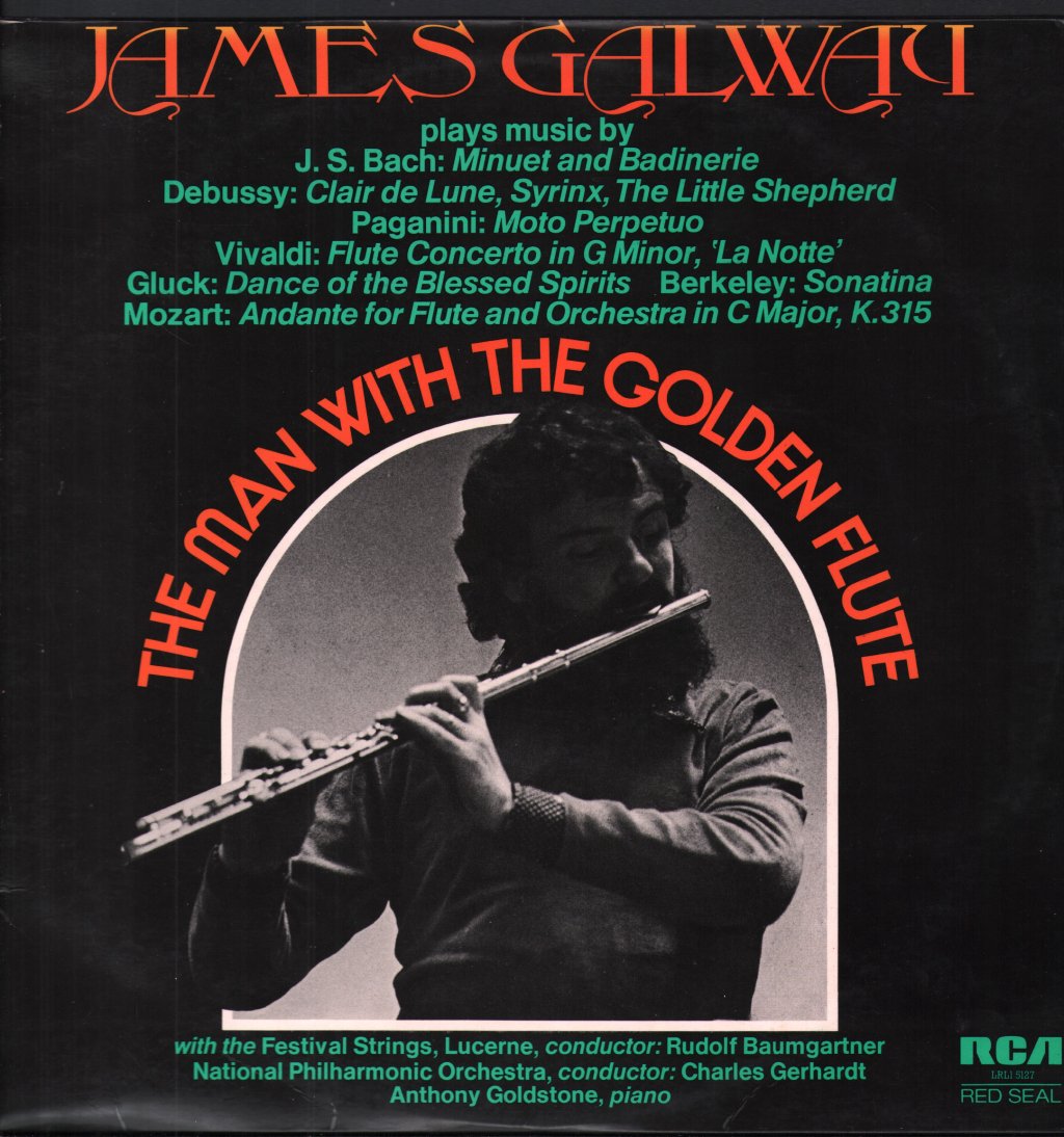 James Galway - Man With The Golden Flute - Lp