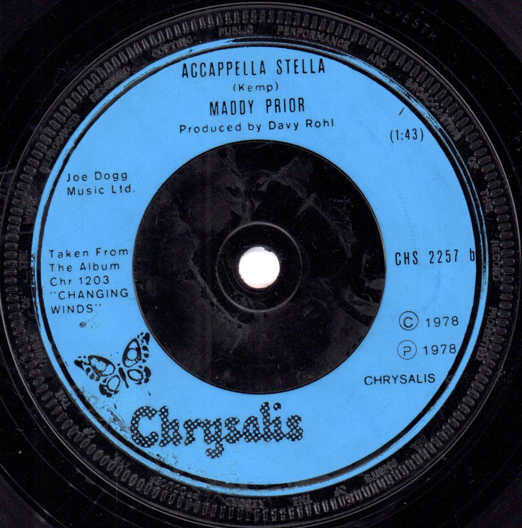 Maddy Prior - Just The Two Of Us - 7 Inch