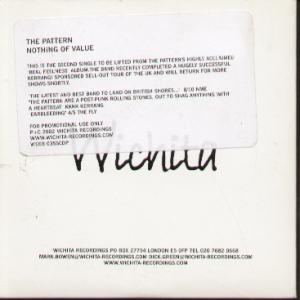 Pattern - Nothing Of Value - Cd