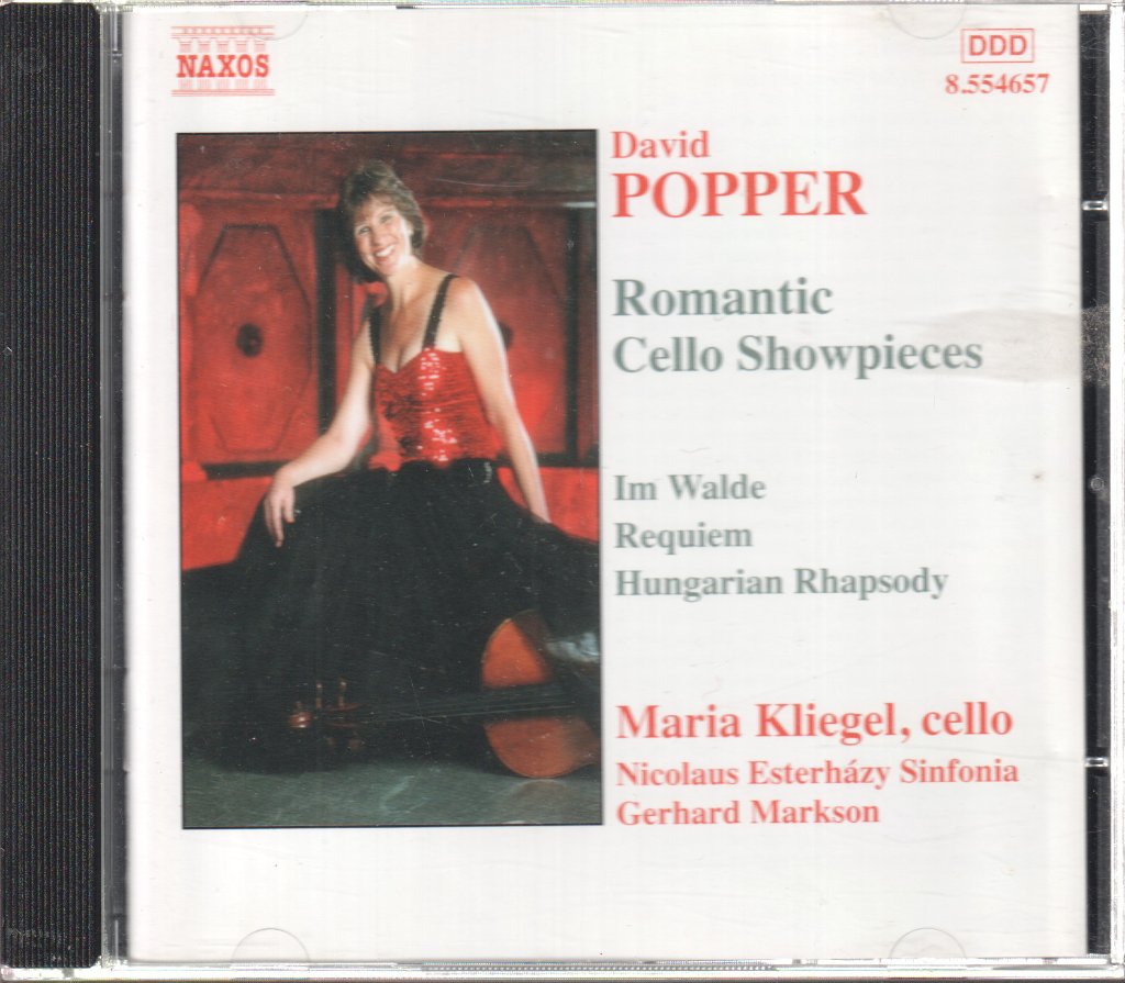 Maria Kliegel - David Popper - Romantic Cello Showpieces - Cd