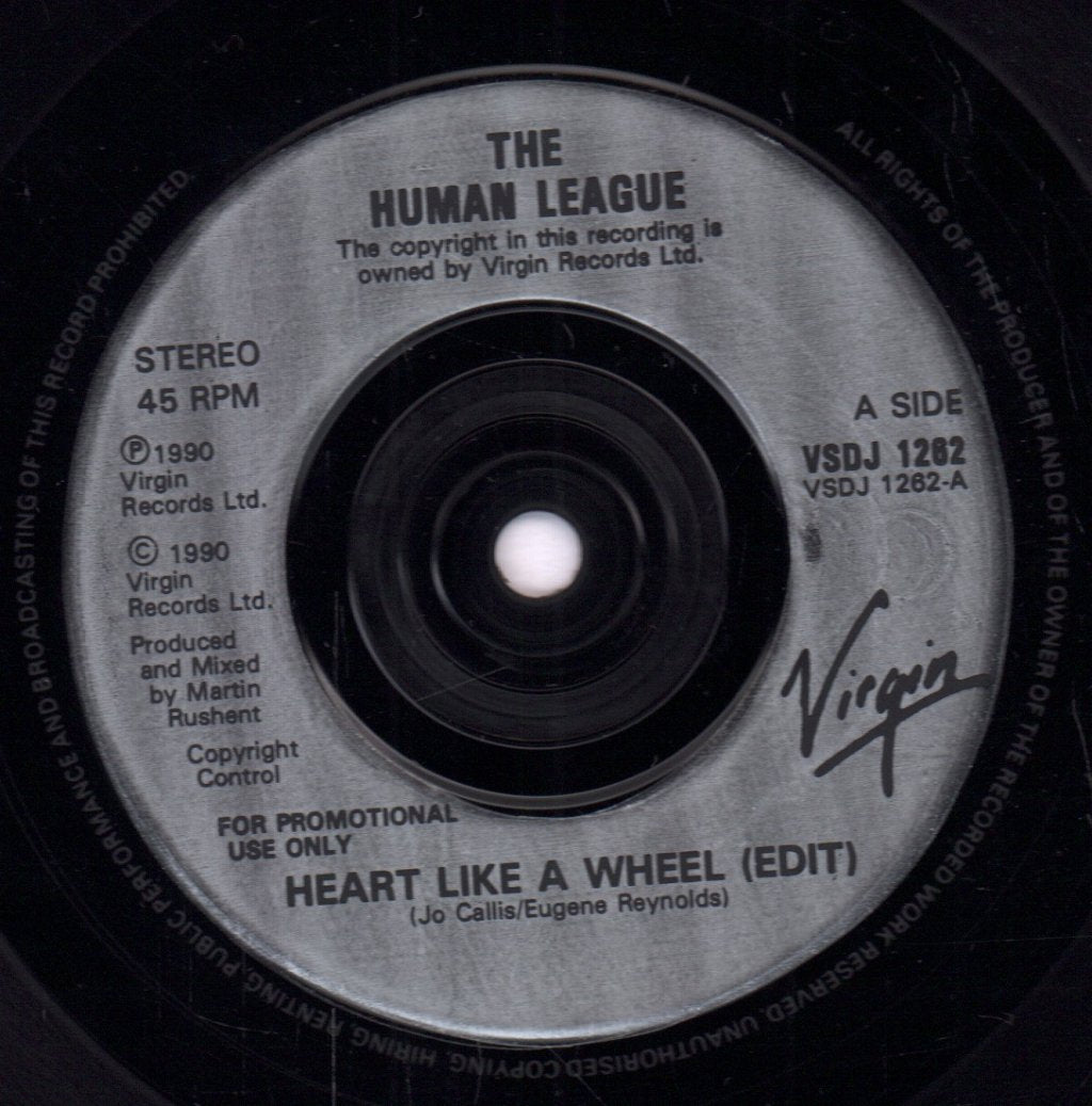 Human League - Heart Like A Wheel - 7 Inch