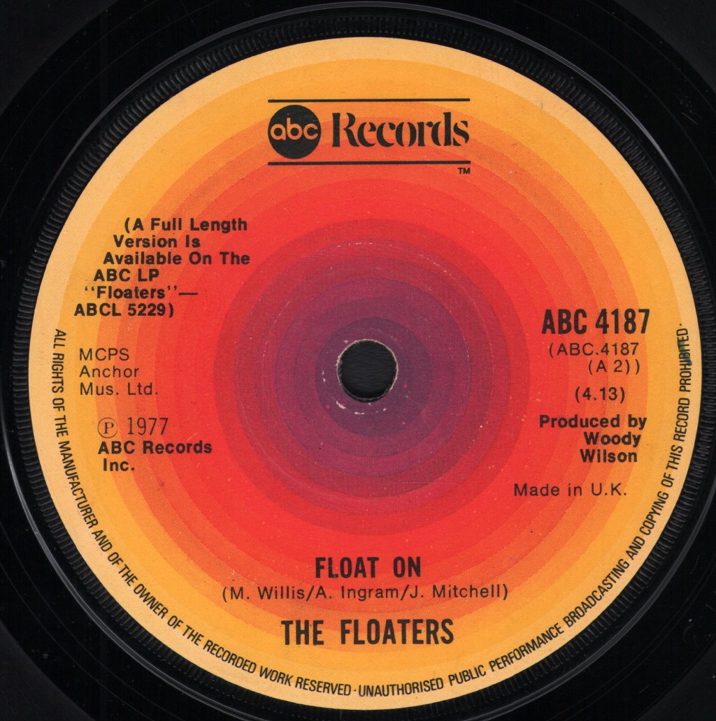 Floaters - Float On - 7 Inch