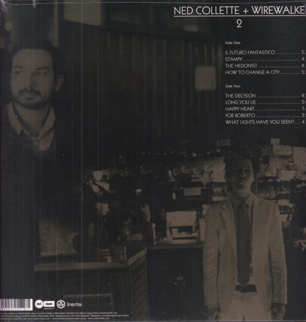 Ned Collette + Wirewalker - 2 - Lp